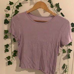 Lavender shirt